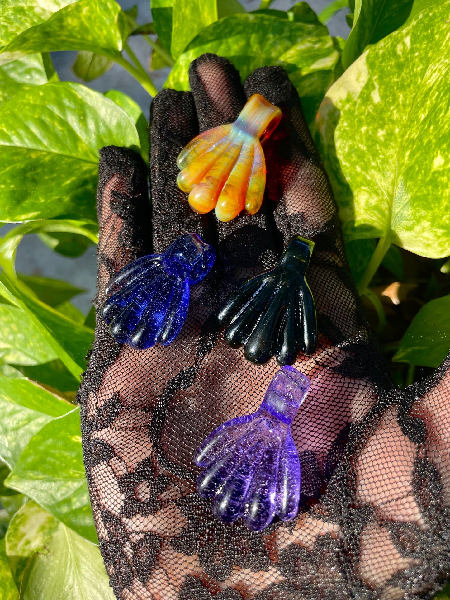 Shell Pendant/ Ocean Shell Pendant / Glass Pendant / Glass Shell Pendant / Beach Jewelry / Florida Wildlife / Ocean Jewelery