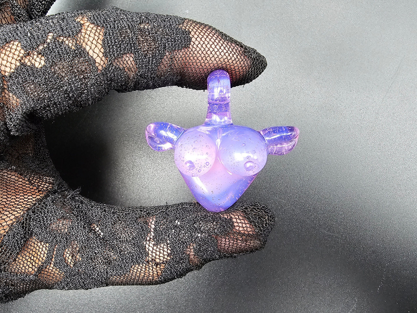 Torso Pendant/ Tiddy Pendant / Glass Pendant / Glass Boobie Pendant