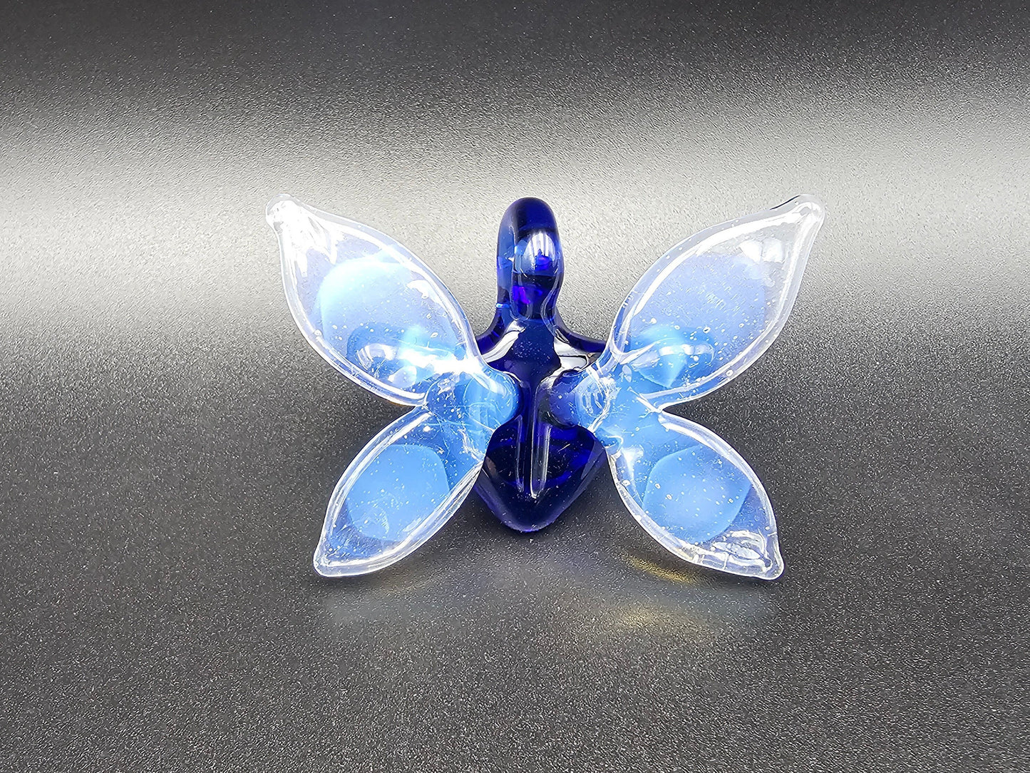Fairy Pendant/ Fae Tiddy Pendant / Glass Faerie Pendant / Cottage core jewelry / Fae Pendant