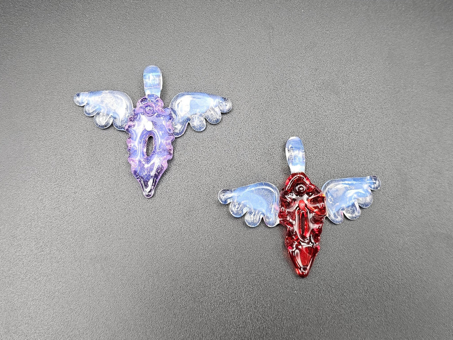 Flying Vagina Pendant / Flying F*ck Pendant / Flying Vag Pendant / Vagina Pendant / Vagina with Wings / flying fuck