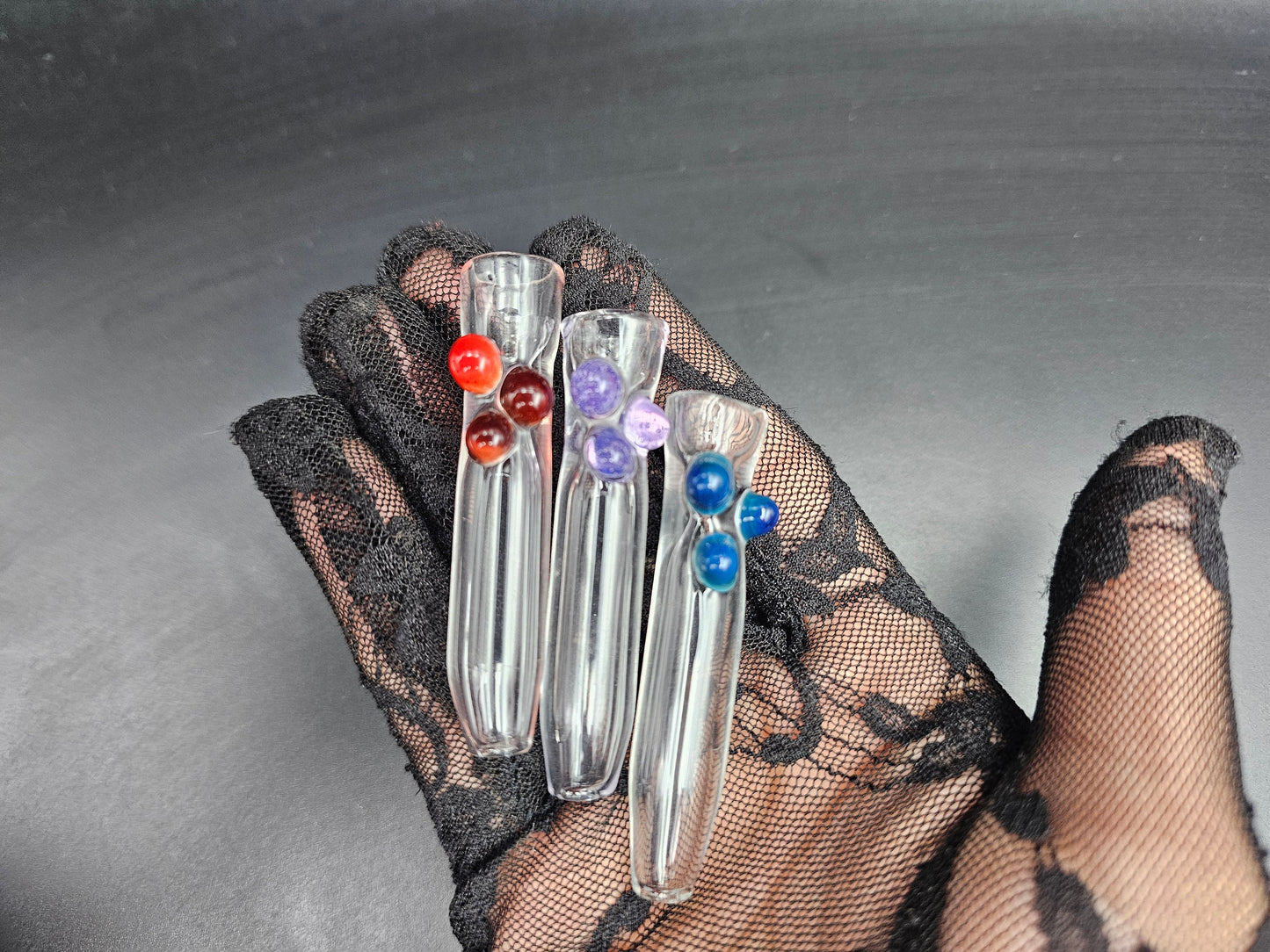Simple Dot Chillum / Dot One Hitter / tobacco use only / Affordable Chillum / Kawaii One Hitter / Daily Chillum