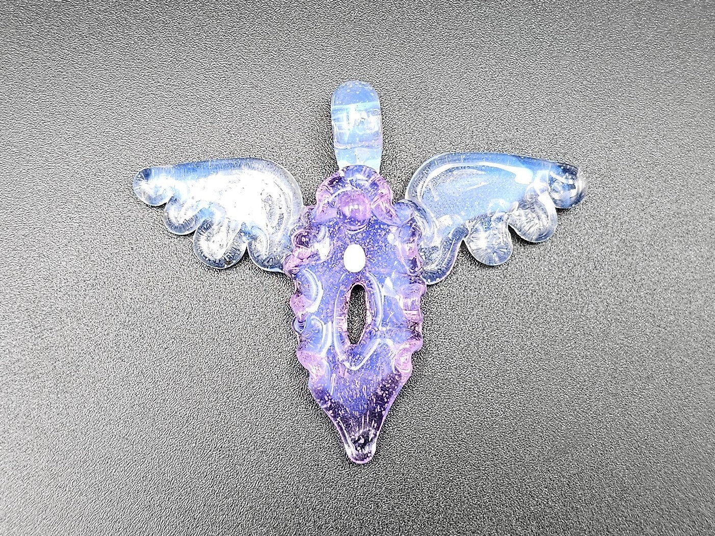 Flying Vagina Pendant / Flying F*ck Pendant / Flying Vag Pendant / Vagina Pendant / Vagina with Wings / flying fuck