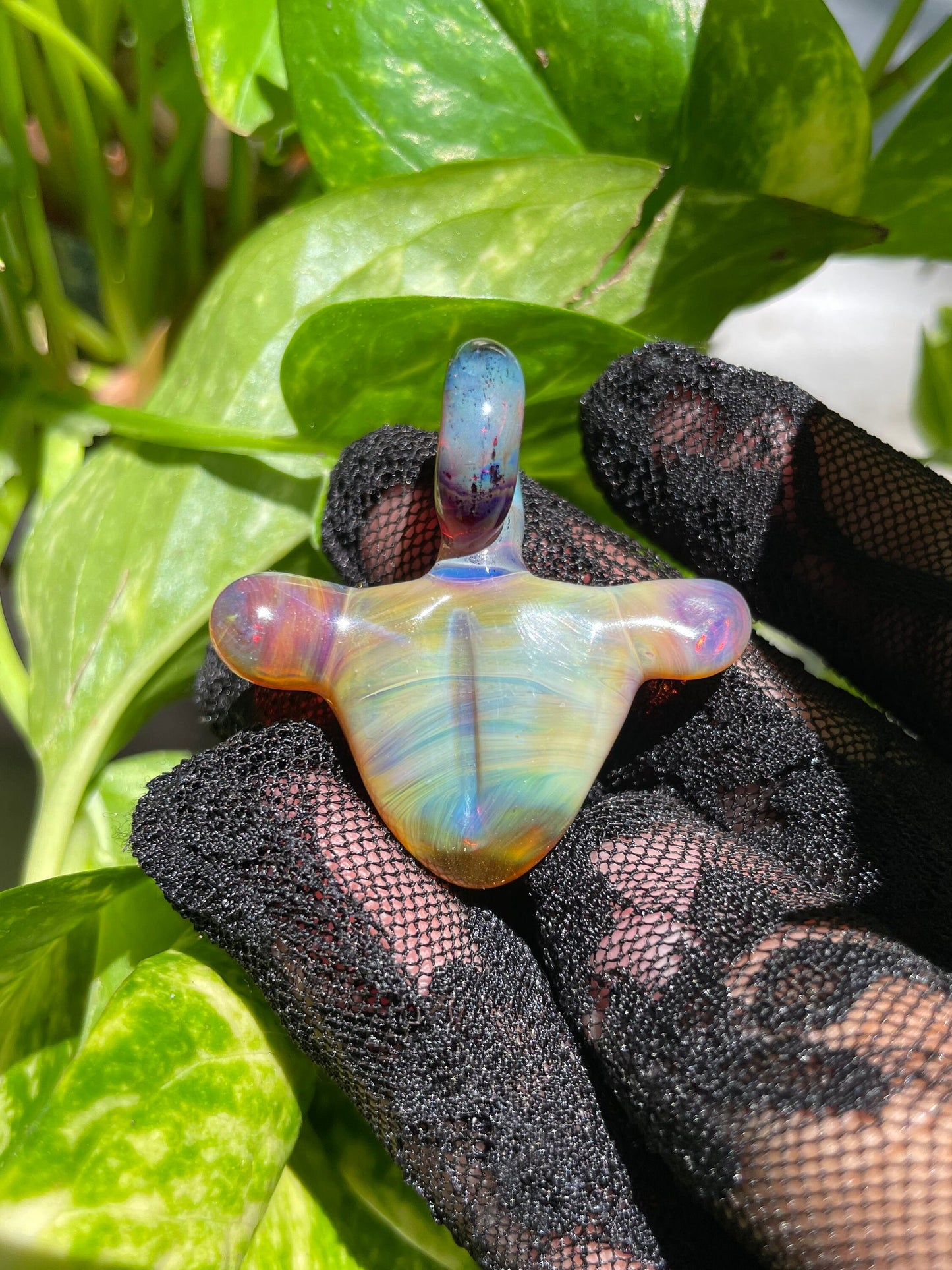 Torso Pendant/ Tiddy Pendant / Glass Pendant / Glass Boobie Pendant