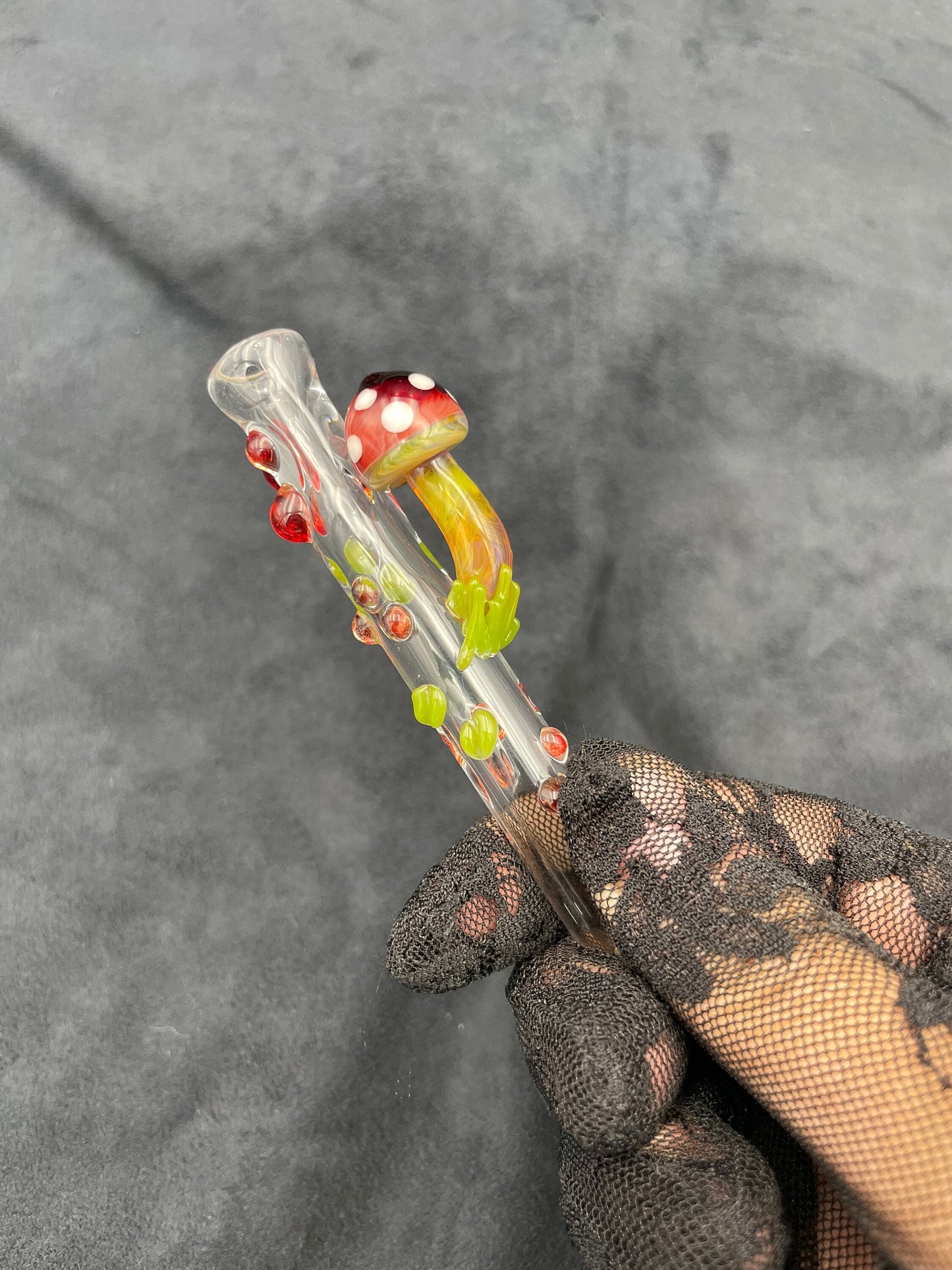 Mushroom One Hitter / Shroom Chillum / tobacco use only / Mushroom chillum / Kawaii one hitter / USA glass