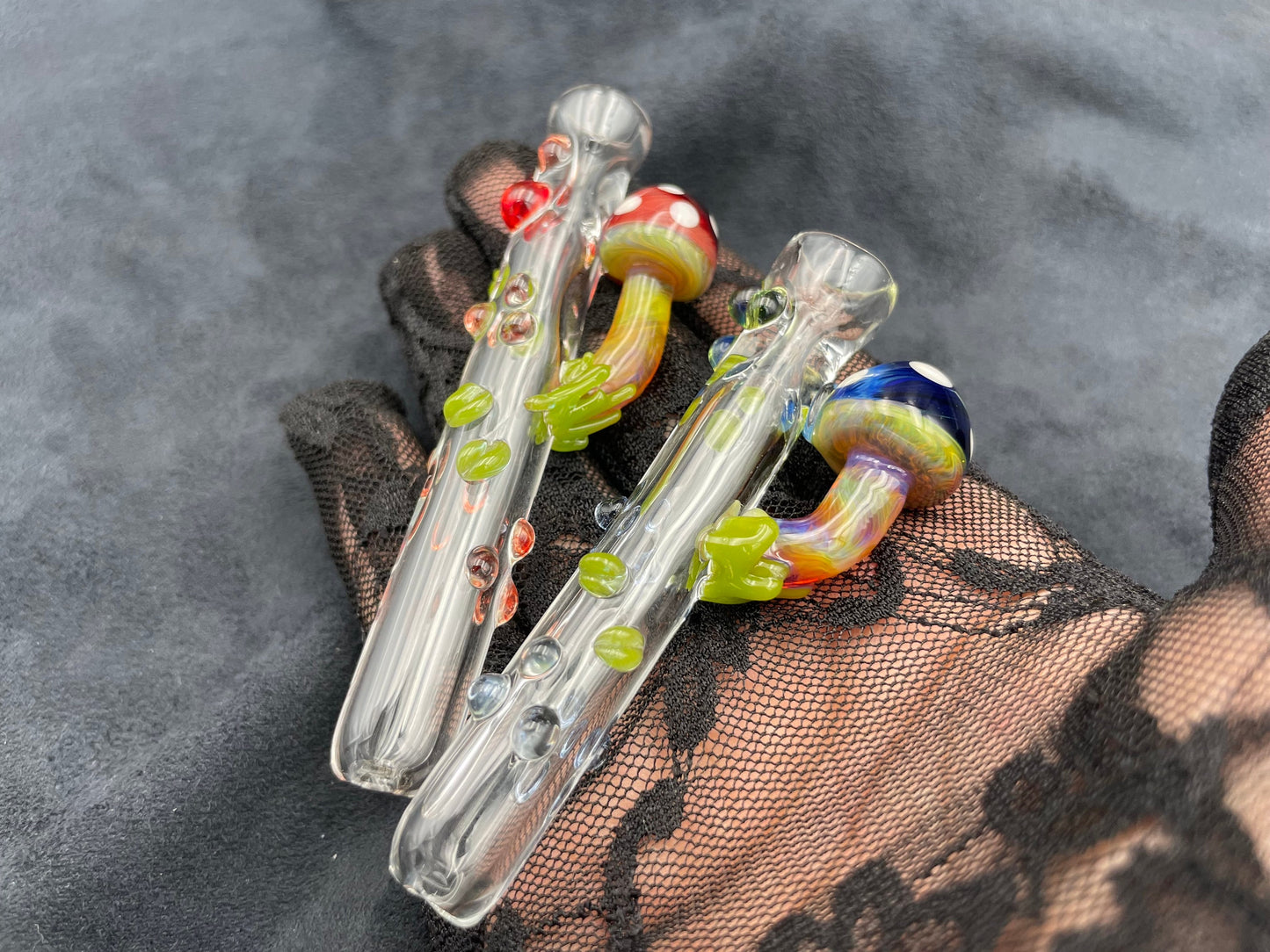 Mushroom One Hitter / Shroom Chillum / tobacco use only / Mushroom chillum / Kawaii one hitter / USA glass