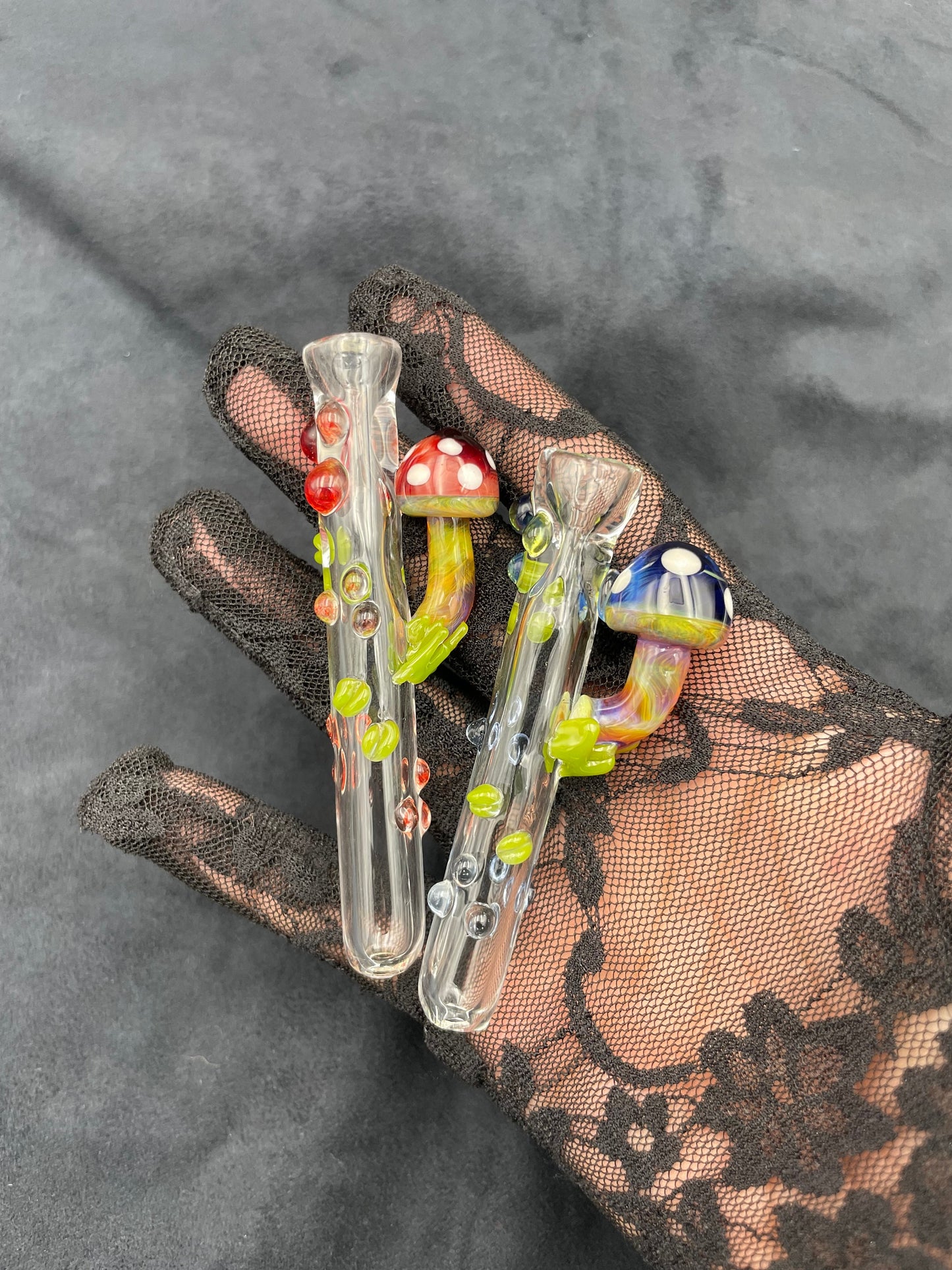 Mushroom One Hitter / Shroom Chillum / tobacco use only / Mushroom chillum / Kawaii one hitter / USA glass