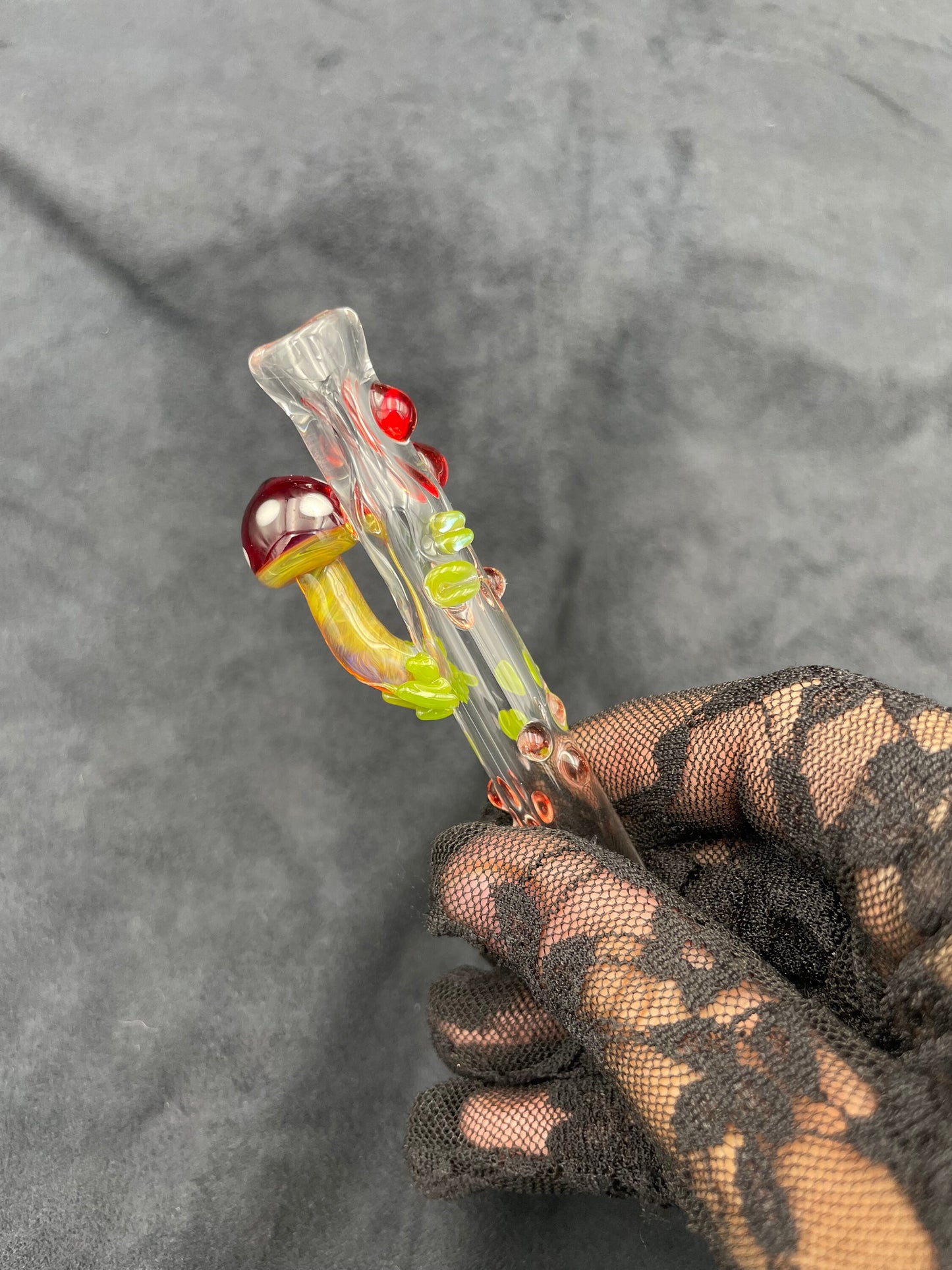 Mushroom One Hitter / Shroom Chillum / tobacco use only / Mushroom chillum / Kawaii one hitter / USA glass