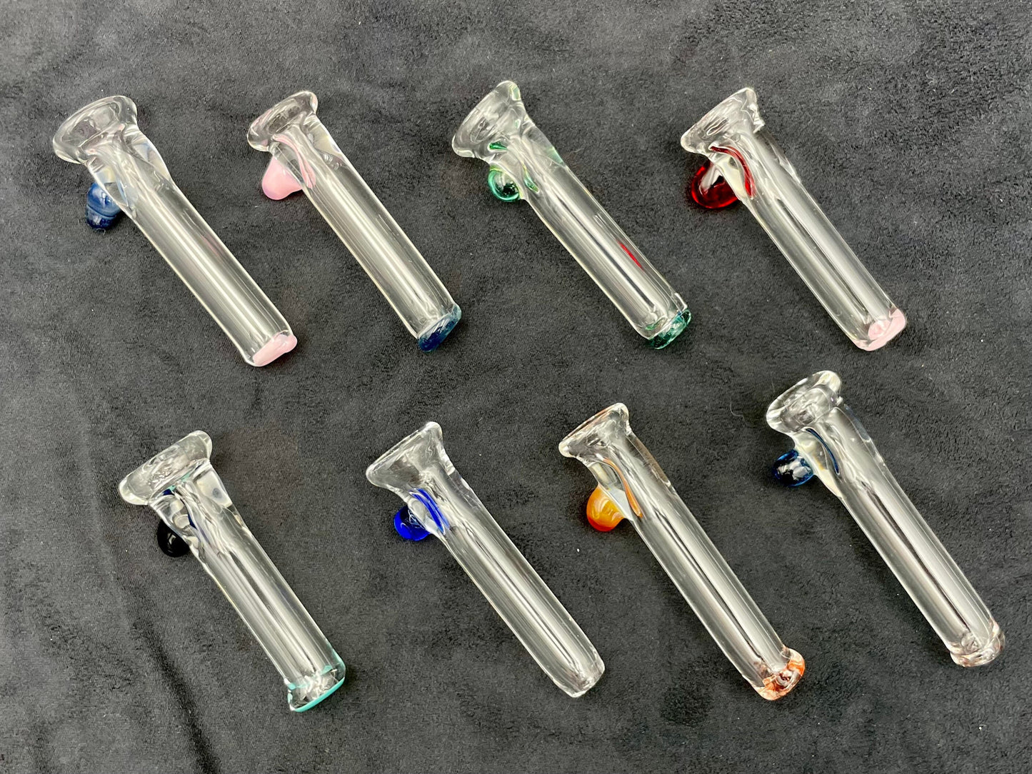 Dot One Hitter/ Dot Chillum / tobacco use only / simple chillum / Kawaii Chillum / USA Glass