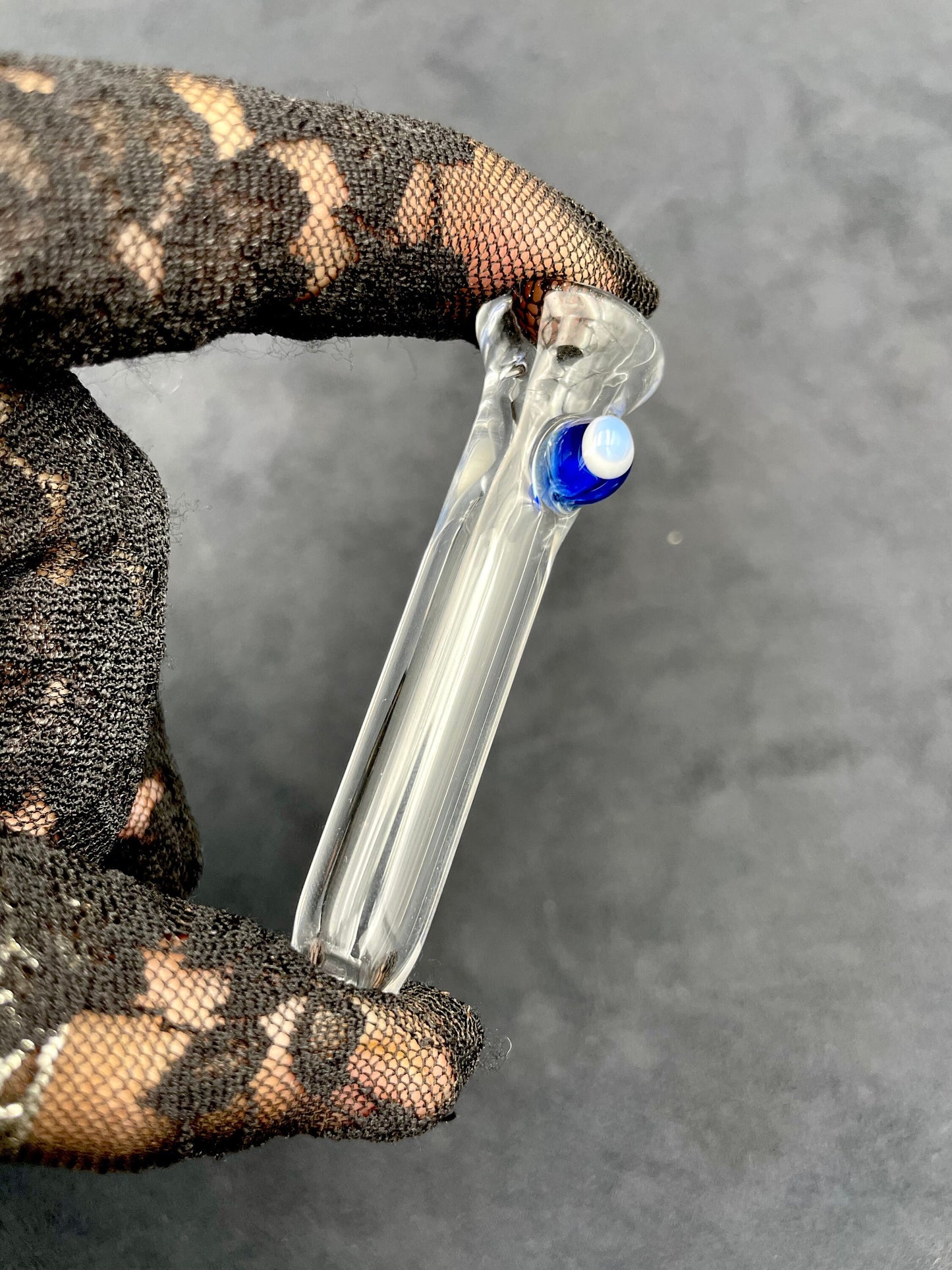 Dot One Hitter/ Dot Chillum / tobacco use only / simple chillum / Kawaii Chillum / USA Glass