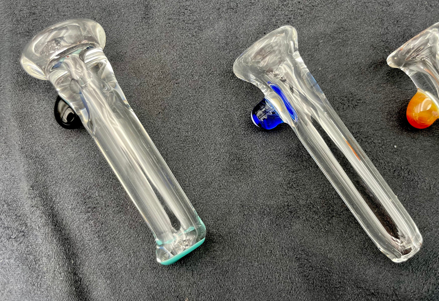 Dot One Hitter/ Dot Chillum / tobacco use only / simple chillum / Kawaii Chillum / USA Glass