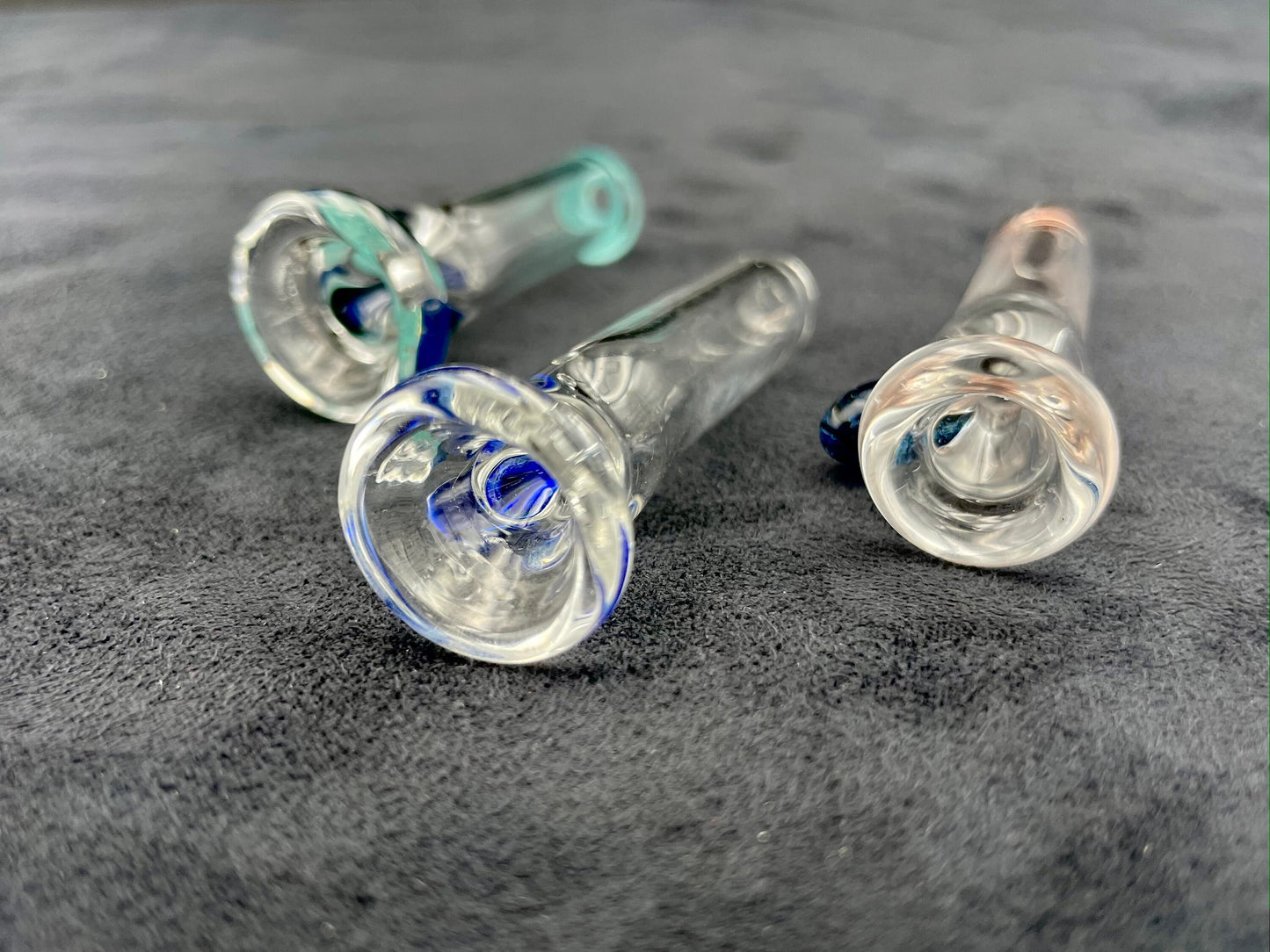 Dot One Hitter/ Dot Chillum / tobacco use only / simple chillum / Kawaii Chillum / USA Glass