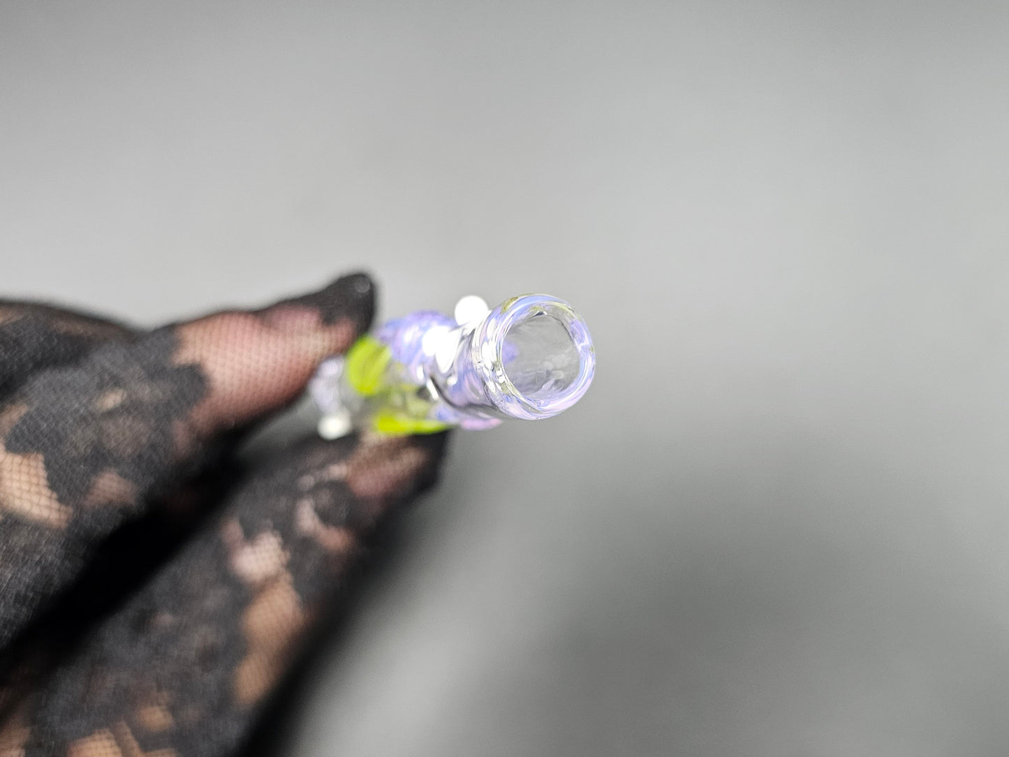 Blooming Flower Finger Saver / Blooming Flower Cigarette tip / tobacco use only / Hand made / Kawaii finger saver / USA Glass