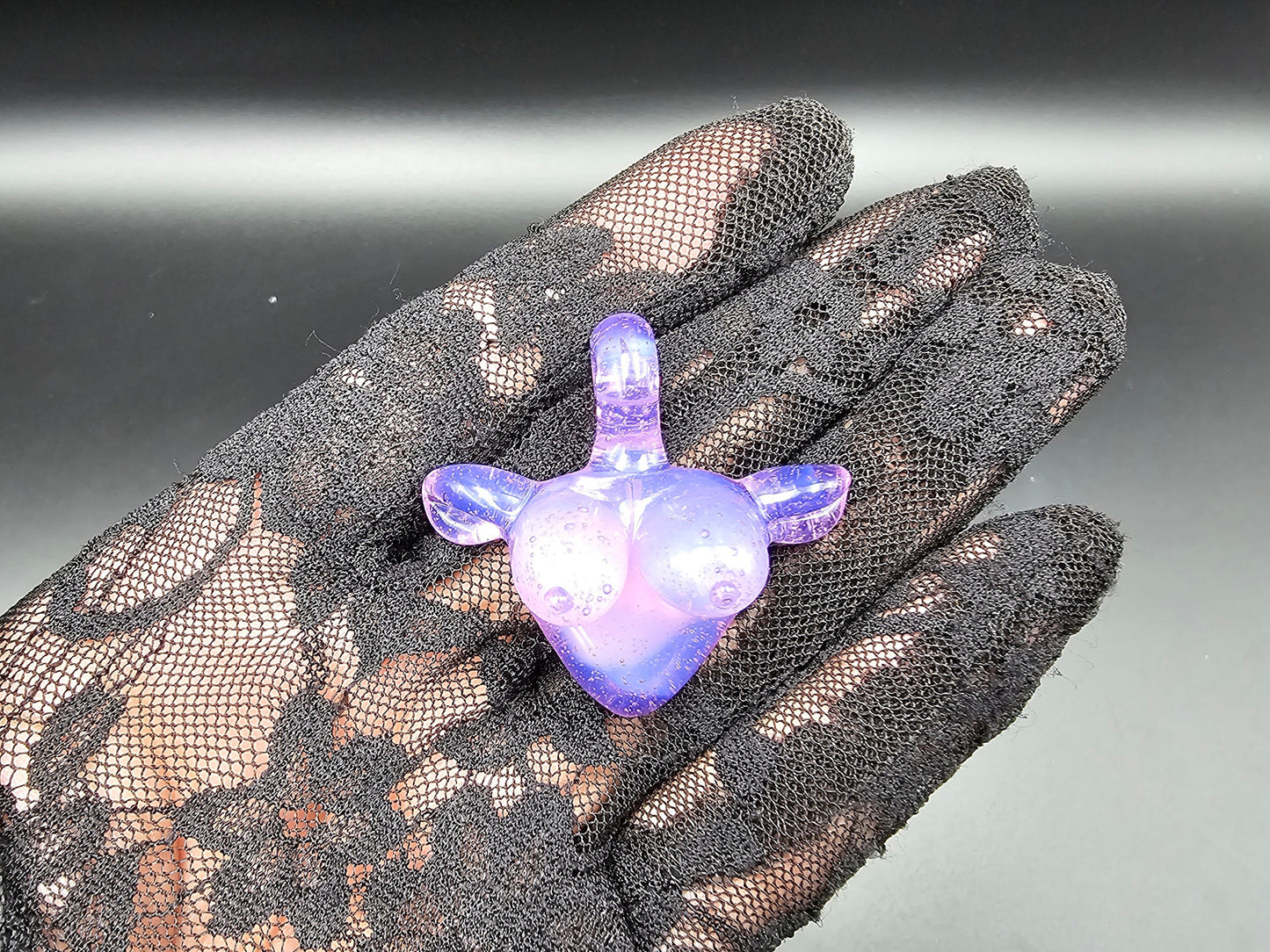 Torso Pendant/ Tiddy Pendant / Glass Pendant / Glass Boobie Pendant