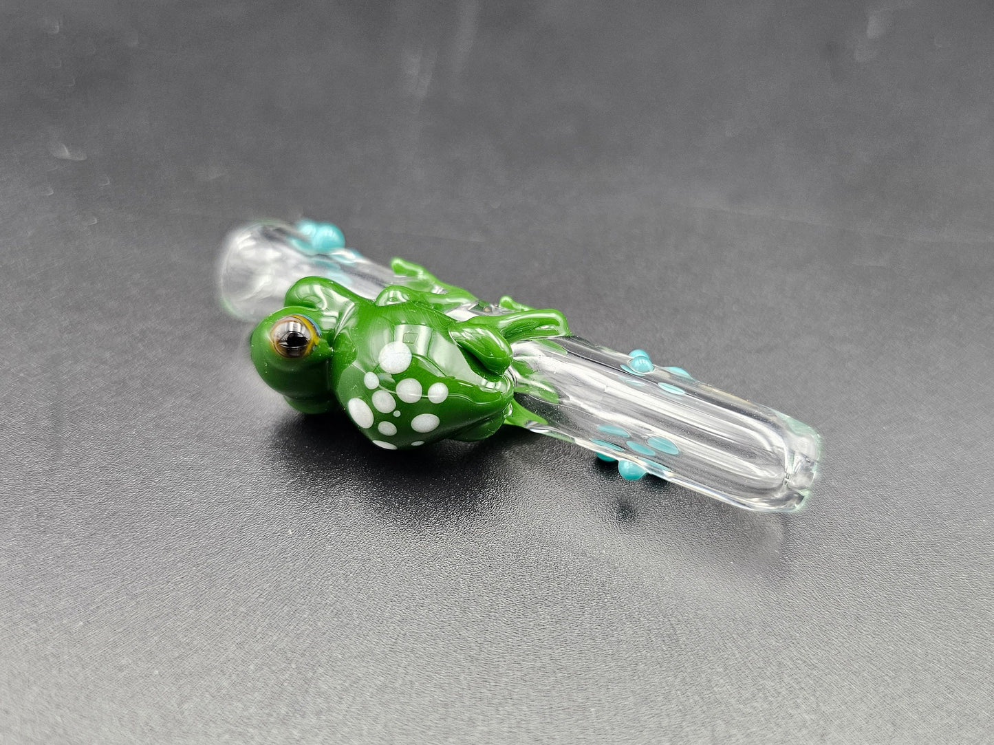 Frog Finger Saver / Frog Cigarette tip / tobacco use only / Hand made / Kawaii finger saver / Frog finger saver