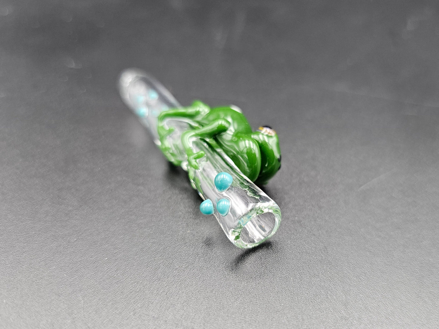 Frog Finger Saver / Frog Cigarette tip / tobacco use only / Hand made / Kawaii finger saver / Frog finger saver