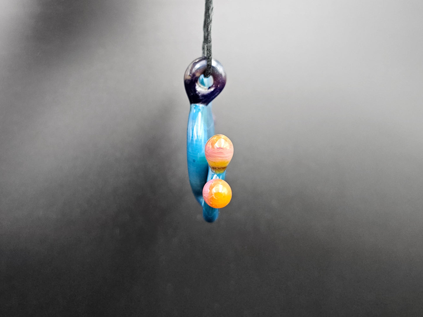 Cactus Pendant / Cactus Ornament / Glass Pendant / Glass Southwest Pendant / Opuntia Pendant / Prickly Pear Pendant / Prickly Pear Ornament