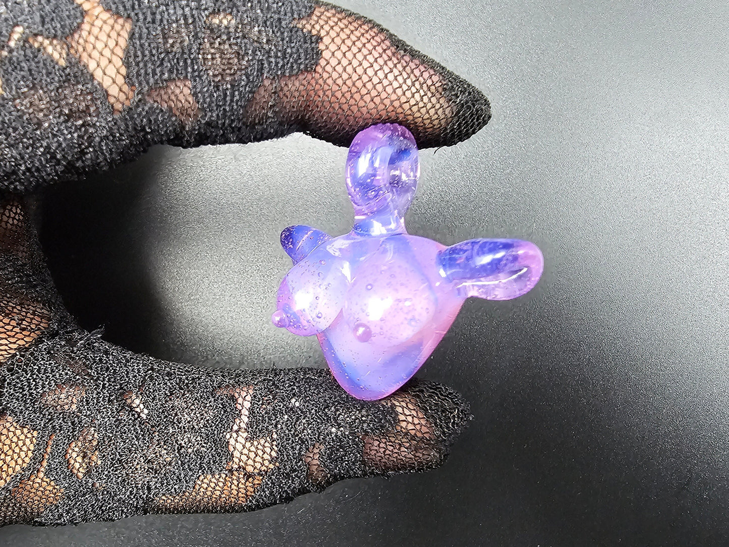 Torso Pendant/ Tiddy Pendant / Glass Pendant / Glass Boobie Pendant