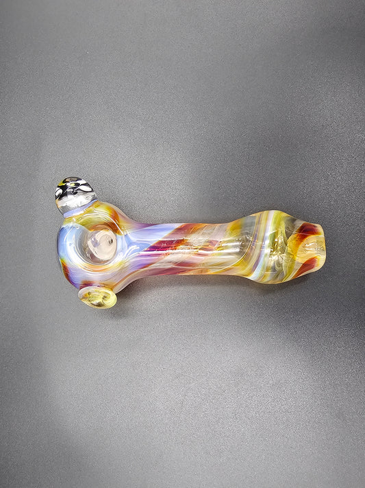 Multicolor Pipe with Bee and Flower Nub attachment