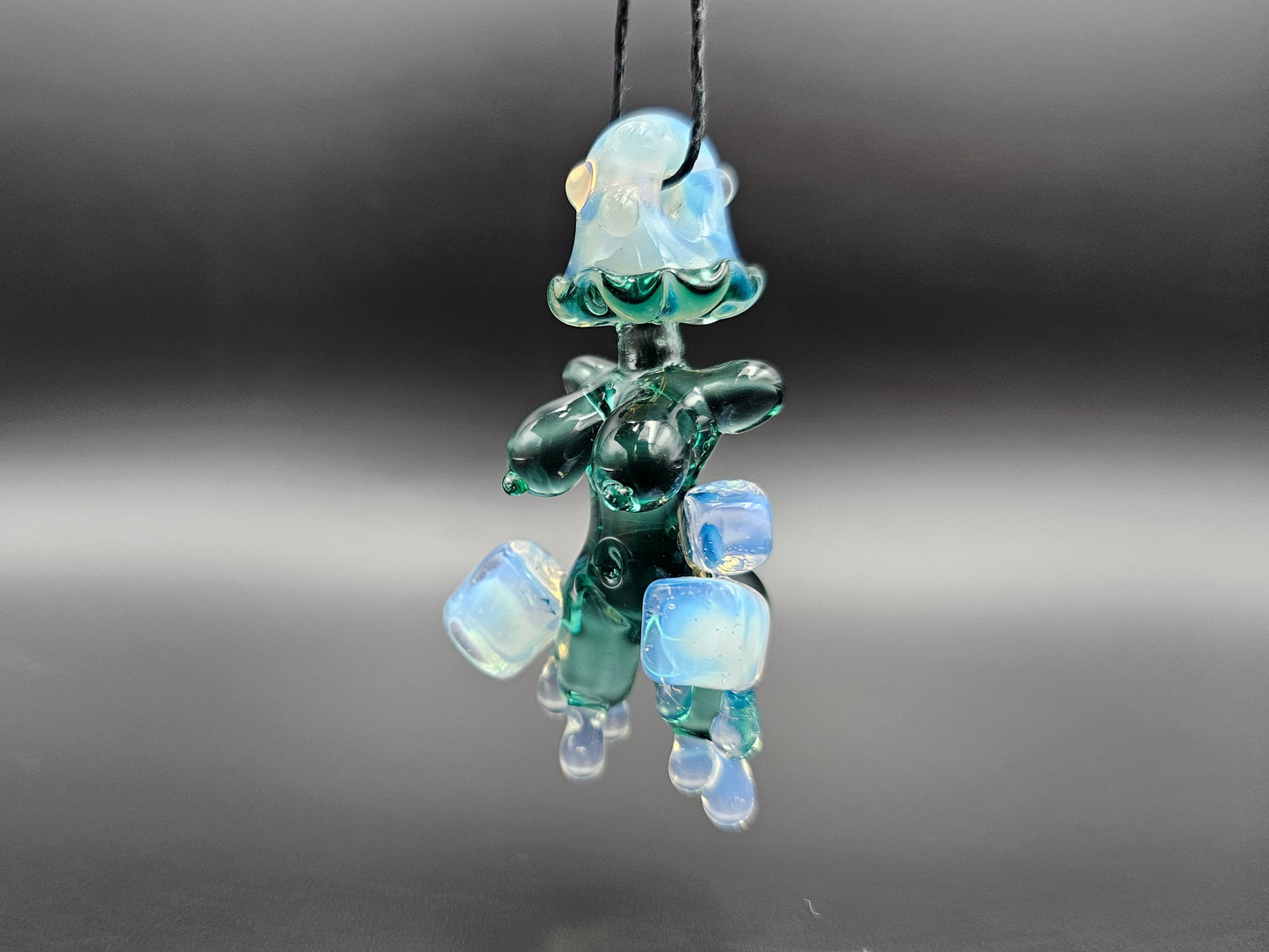 Icy-Shroom Babe Pendant