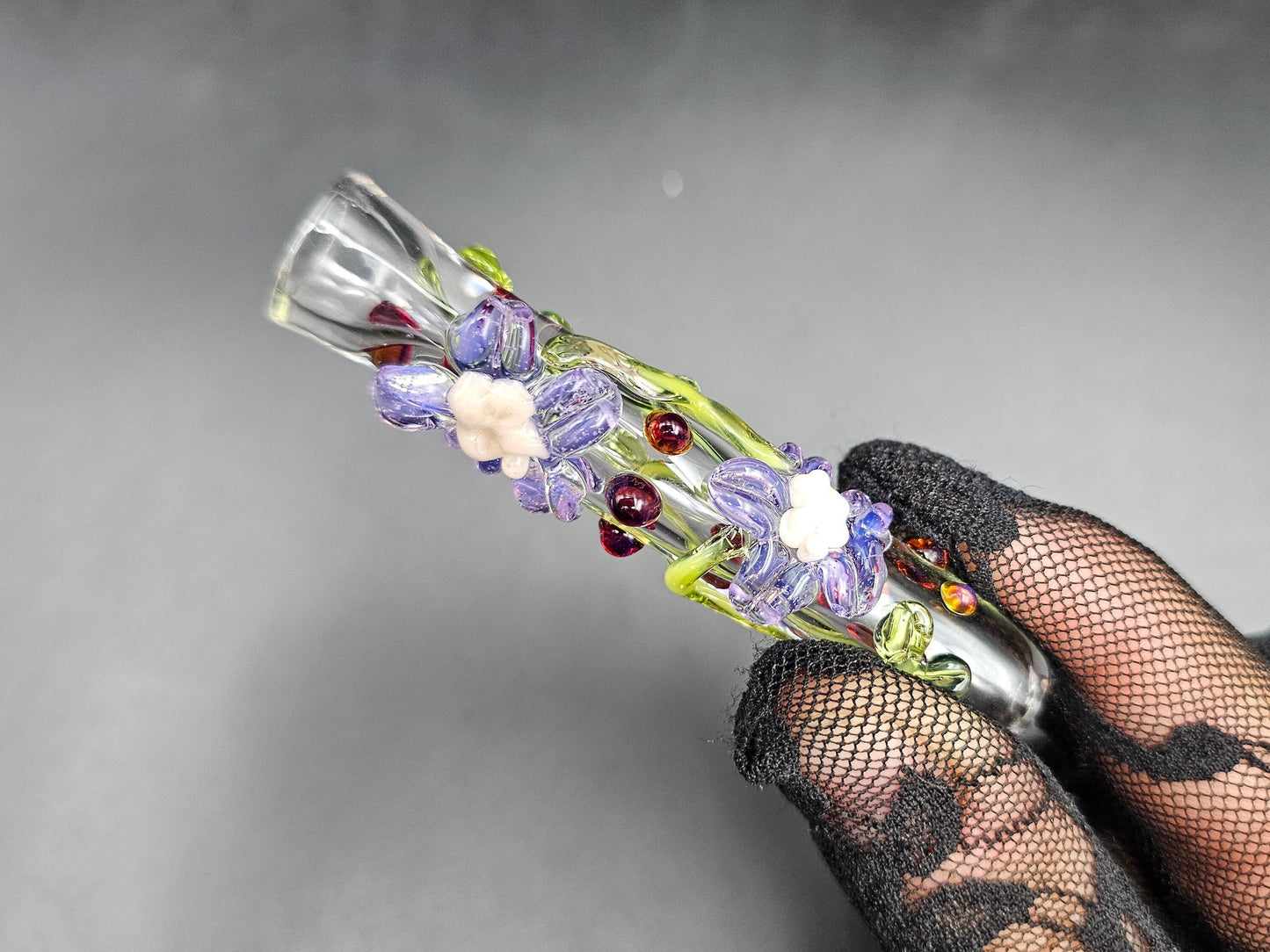 Blooming Flower Chillum / Blooming Flower One Hitter / tobacco use only / Hand made / Kawaii Chillum / Kawaii One Hitter/ Flower Chillum