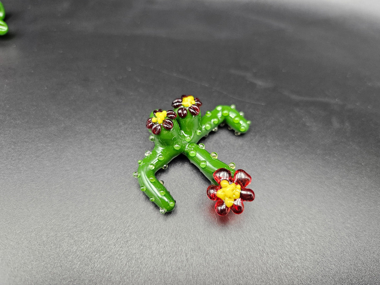 Blooming Saguaro Babe Pendant/ Desert Tiddy Pendant / Glass Saguaro Babe Pendant / Glass Saguaro Boobie Pendant / Cactus Babe