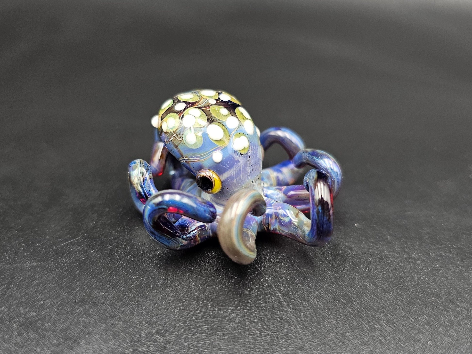 Octopus Necklace / Hand Blown Glass Octopus Pendant / Octopus Pendant / Ocean Pendant / Elegant Glass Pendant / Kraken Pendant