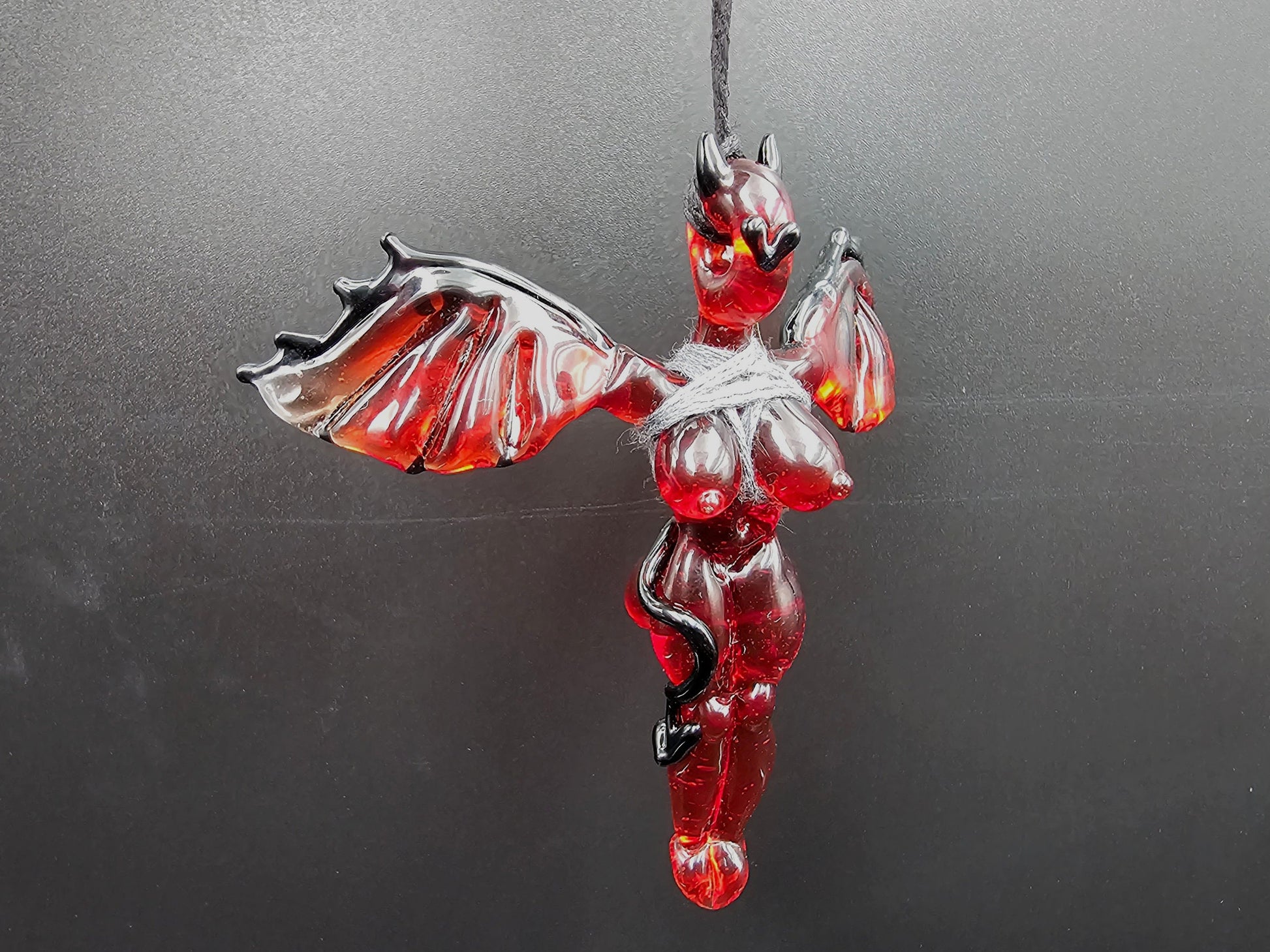 Custom Devil Shibari Babe / Custom Devil Shibari Babe / Custom Glass Shibari Babe