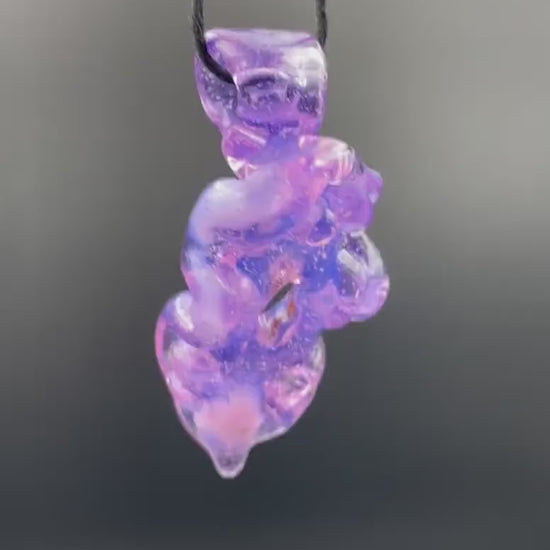 Vagina Pendant / Vagina Necklace / Kinky Glass Pendant / Glass Feminist Pendant / Queer Pendant