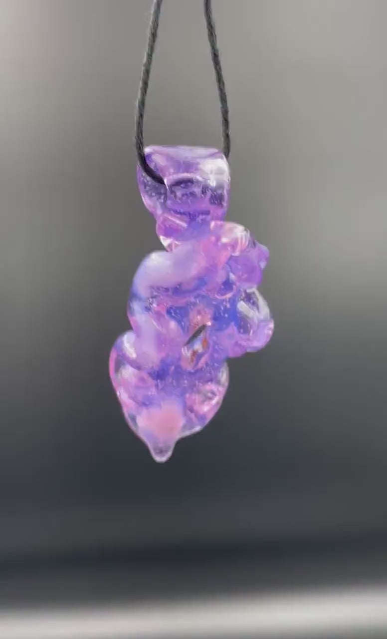 Vagina Pendant / Vagina Necklace / Kinky Glass Pendant / Glass Feminist Pendant / Queer Pendant