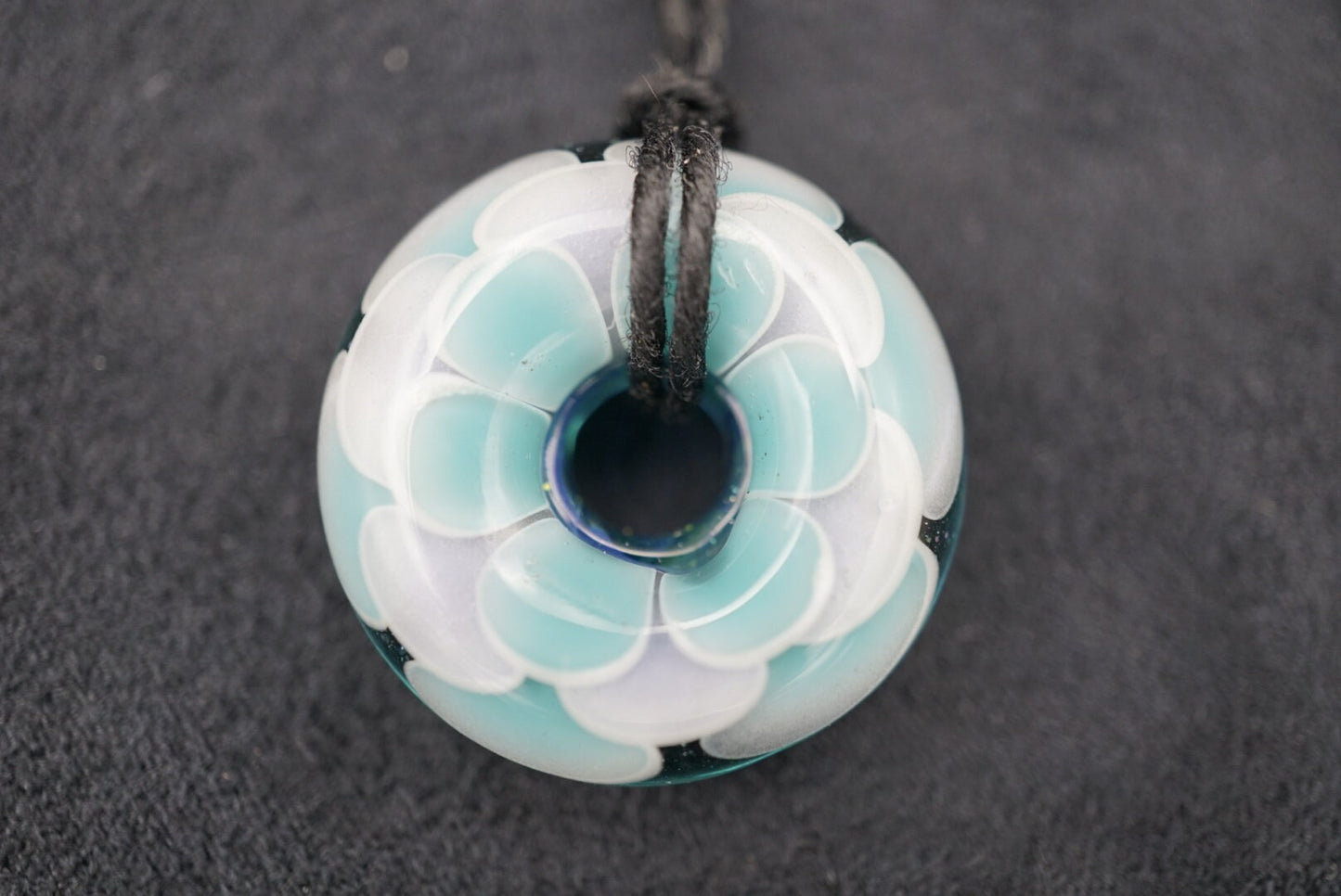 Infinity Lotus Necklace / Classy Necklace / US Blown Glass Pendants / Botanical Jewelry / Ring / Girlfriend - Mom - Aunt Christmas Gift