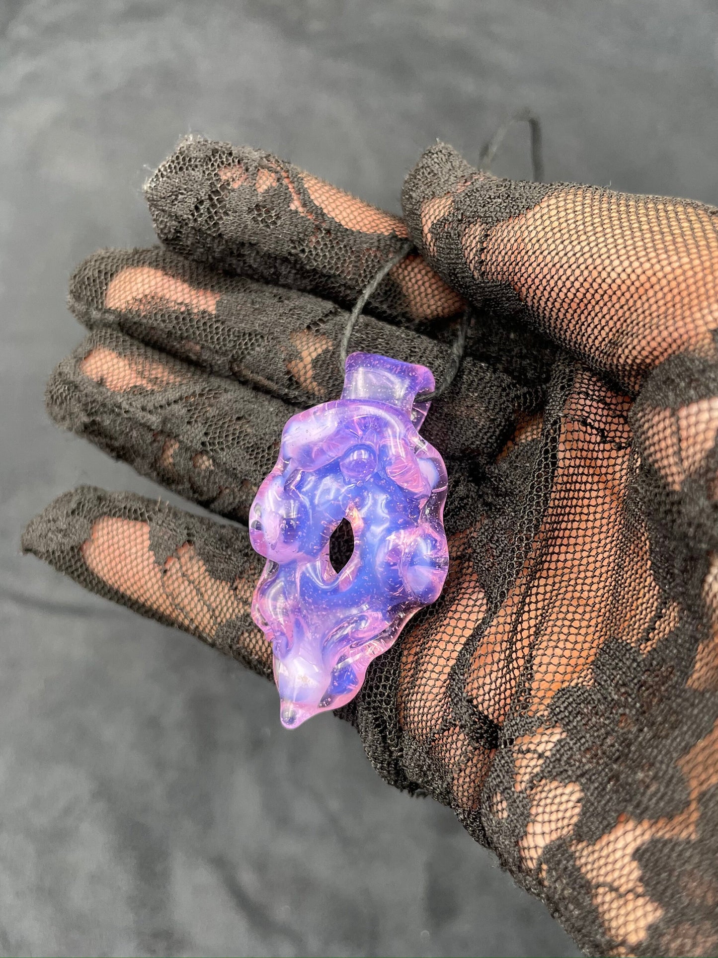 Vagina Pendant / Vagina Necklace / Kinky Glass Pendant / Glass Feminist Pendant / Queer Pendant