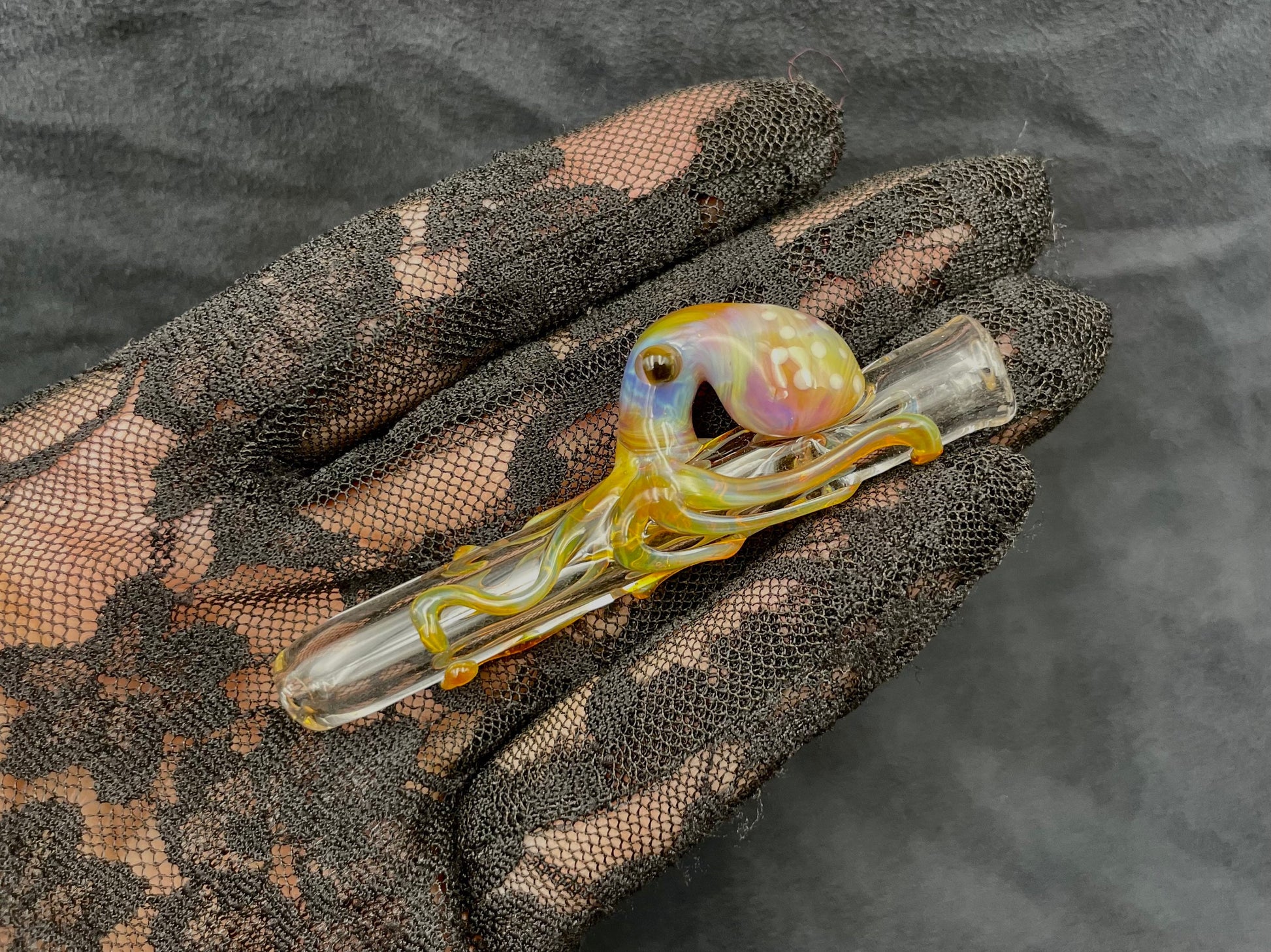 Octopus Finger Saver / Octopus Cigarette tip / tobacco use only / Hand made / Kawaii finger saver / Octopus finger saver